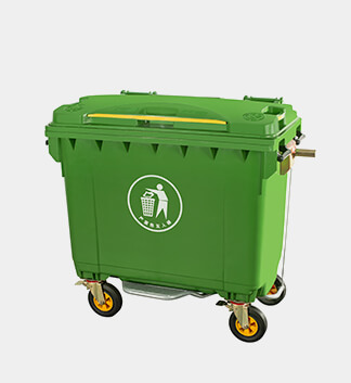 Buy Wholesale Plastic Garbage Can Dustbin Wheelie Bin Cart 4 Wheels Dolly  Trolley For Waste Trash Bins from Zhejiang Xinding Plastic Co., Ltd., China